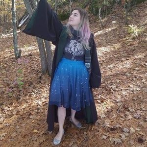 Light-up Starry Night A - Line Skirt